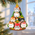 Sushi Wooden Christmas Ornament 2026