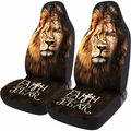 Lion Of Judah Car Seat Covers – Set of 2, Universal Fit