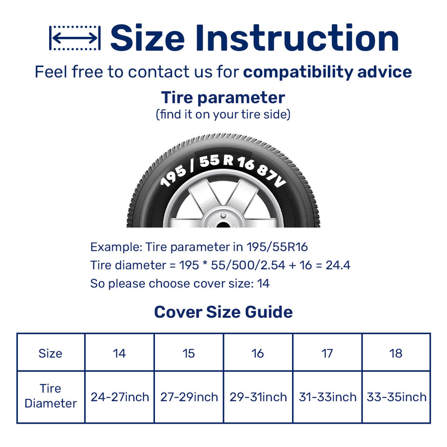 Desert Cactus Spare Tire Cover – Universal Fit