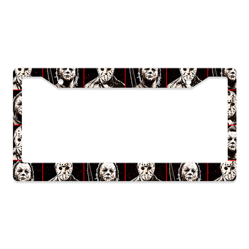 Horror License Plate Frame – Fits Standard US Plates