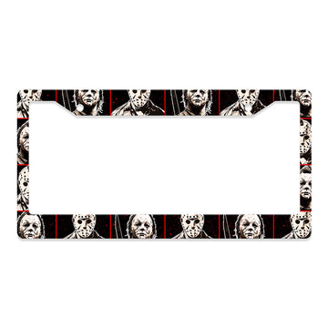 Horror License Plate Frame – Fits Standard US Plates