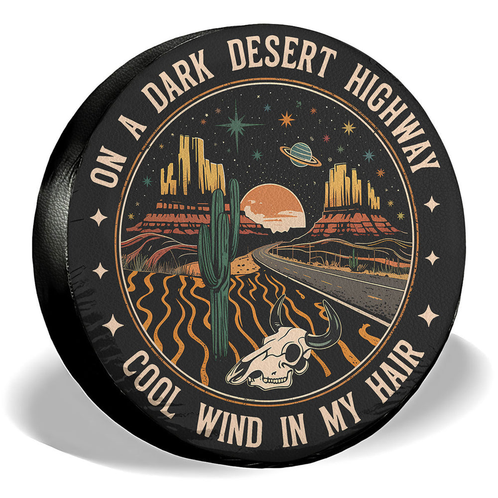 Desert Cactus Spare Tire Cover – Universal Fit