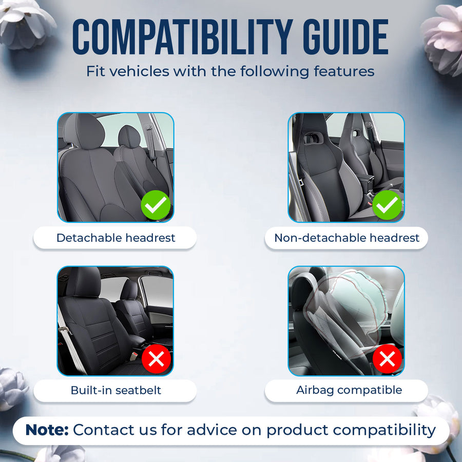 Horror Car Seat Covers – Set of 2, Universal Fit
