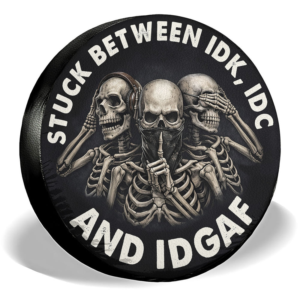 Skull Scary Spare Tire Cover – Universal Fit