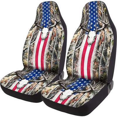 Hunting Car Seat Covers on a vehicle