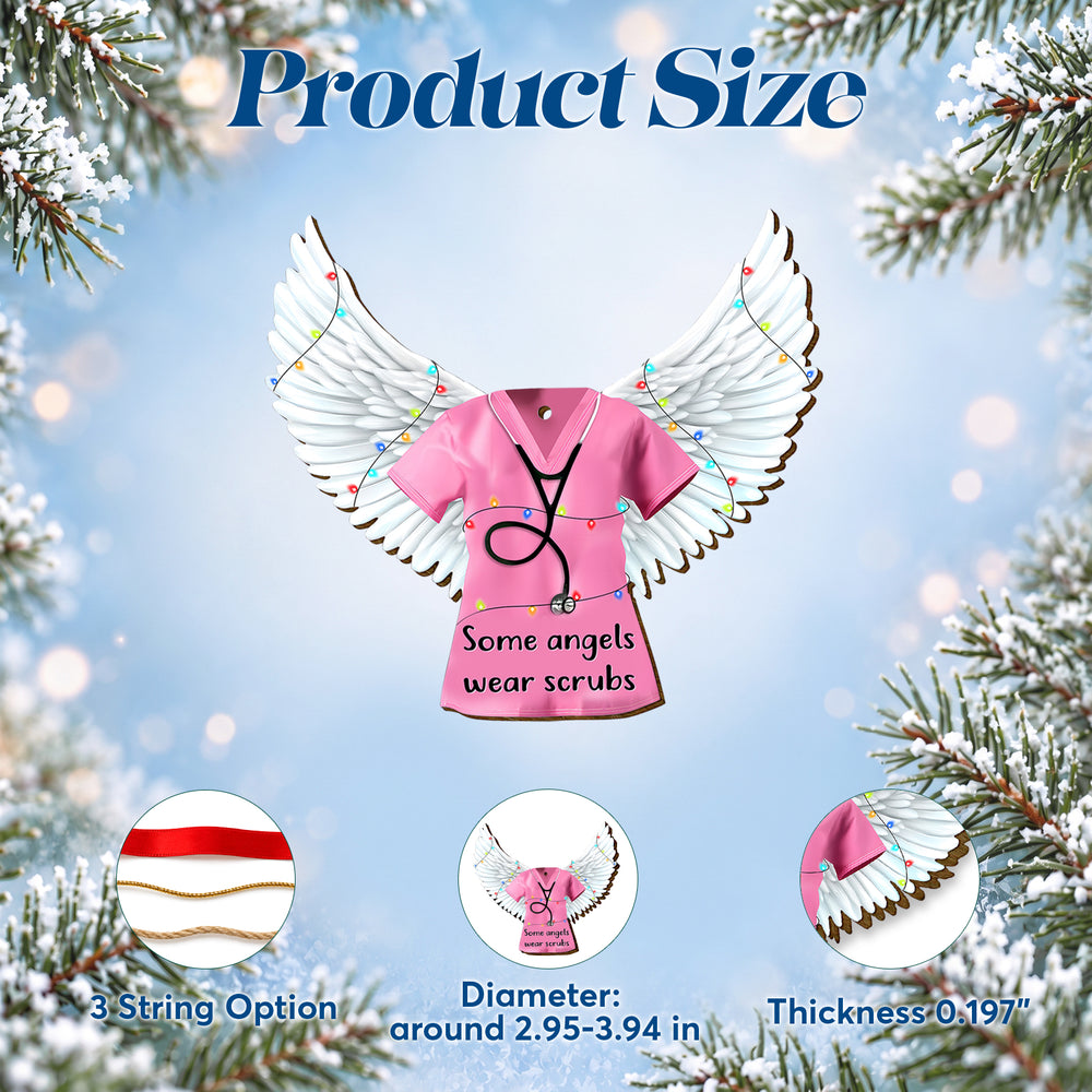 Nurse – Wooden Christmas Ornament
