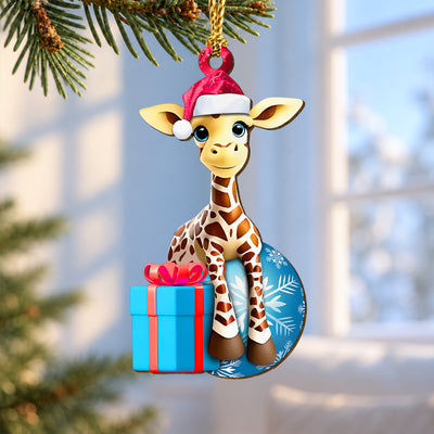 Giraffe – Wooden Christmas Ornament