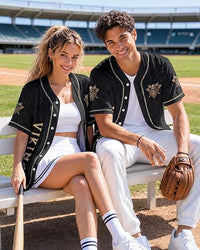 Fathers Holiday Graphic Baseball Jersey Shirts for Men and Women,