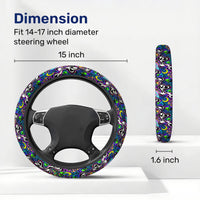 Alien UFO Steering Wheel Cover – Universal 15 in