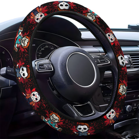 Horror Steering Wheel Cover – Universal 15 in