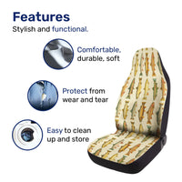 Trout Fishing Car Seat Covers – Set of 2, Universal Fit