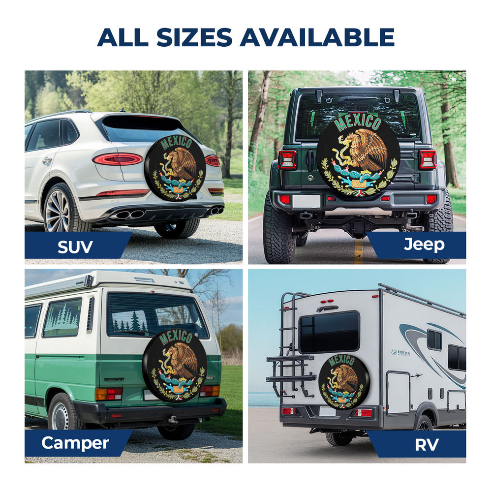 Mexico Eagle Spare Tire Cover design view 5