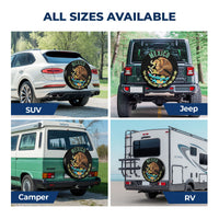 Mexico Eagle Spare Tire Cover – Universal Fit