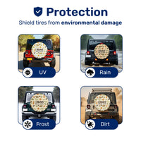 Wildlife Animal Spare Tire Cover – Universal Fit