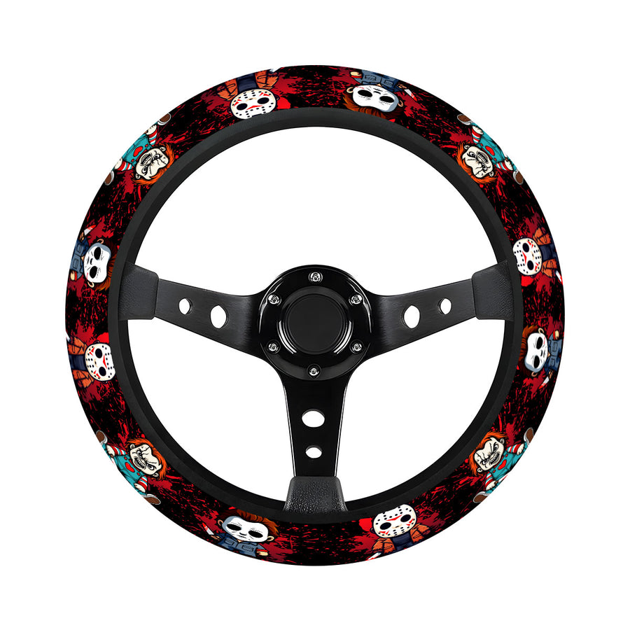 Horror Steering Wheel Cover – Universal 15 in