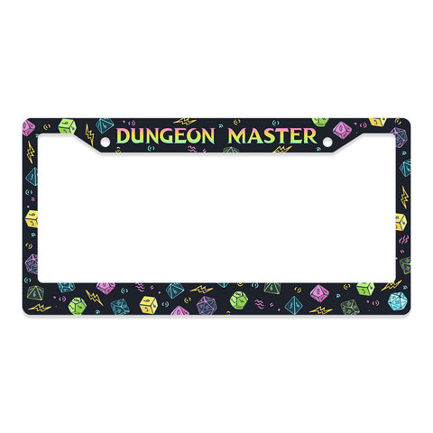Tabletop RPG License Plate Frame – Fits Standard US Plates