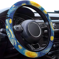 Starry Night Art Steering Wheel Cover – Universal 15 in