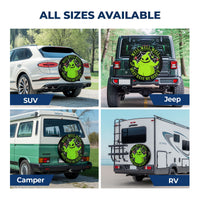 Horror Spare Tire Cover – Universal Fit