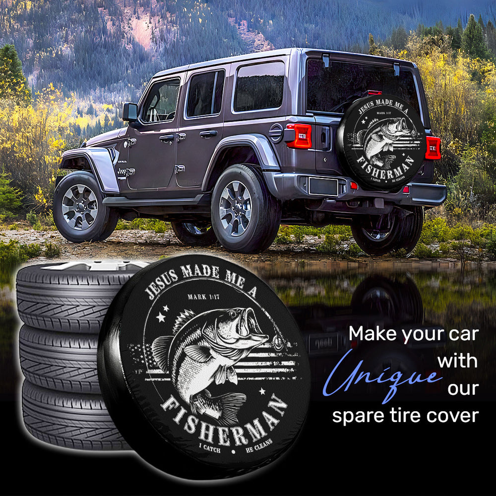 Fishing Spare Tire Cover design view 8