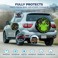 Horror Spare Tire Cover – Universal Fit