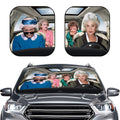 Girls Car Windshield Sun Shade – Foldable UV Heat Shield