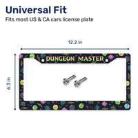 Tabletop RPG License Plate Frame – Fits Standard US Plates