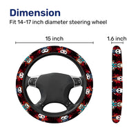 Horror Steering Wheel Cover – Universal 15 in