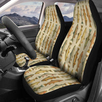Trout Fishing Car Seat Covers – Set of 2, Universal Fit