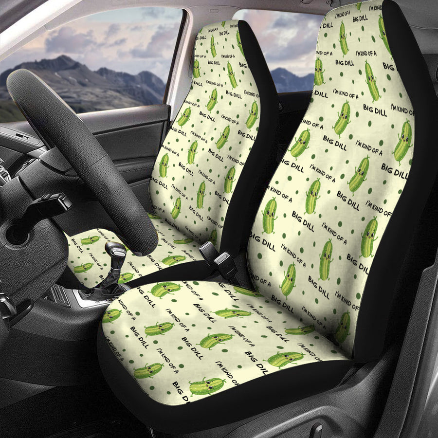 Pickle Car Seat Covers – Set of 2, Universal Fit
