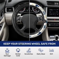 Cartoon Mouse Steering Wheel Cover – Universal 15 in