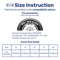 Desert Cactus Spare Tire Cover – Universal Fit