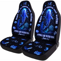 Bible Verse Car Seat Covers – Set of 2, Universal Fit