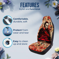 Horror Car Seat Covers – Set of 2, Universal Fit