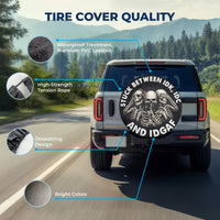 Skull Scary Spare Tire Cover – Universal Fit