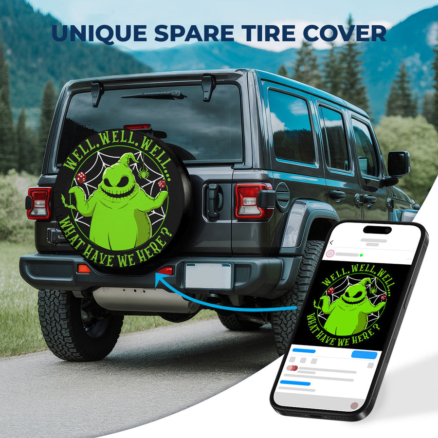 Horror Spare Tire Cover – Universal Fit