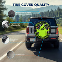 Horror Spare Tire Cover – Universal Fit