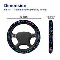 Fae Court Steering Wheel Cover – Universal 15 in