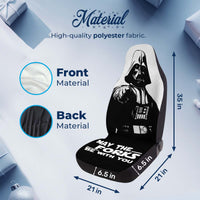 Galaxy Car Seat Covers – Set of 2, Universal Fit