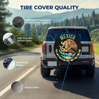 Mexico Eagle Spare Tire Cover – Universal Fit