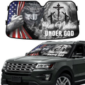 Under God Car Windshield Sun Shade – Foldable UV Heat Shield