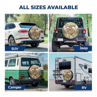 Fishing Sasquatch Spare Tire Cover – Universal Fit