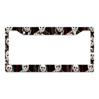 Horror License Plate Frame – Fits Standard US Plates