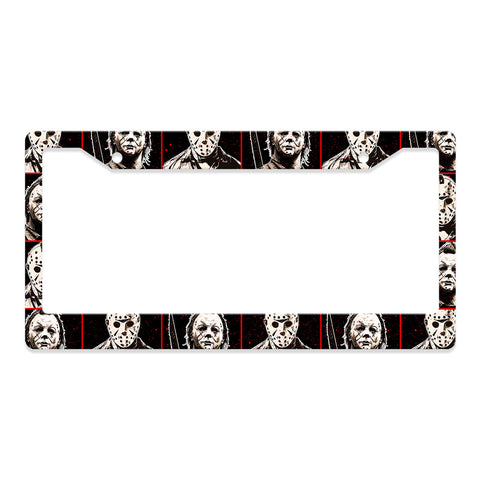 Horror License Plate Frame – Fits Standard US Plates