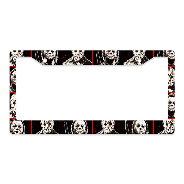 Horror License Plate Frame – Fits Standard US Plates