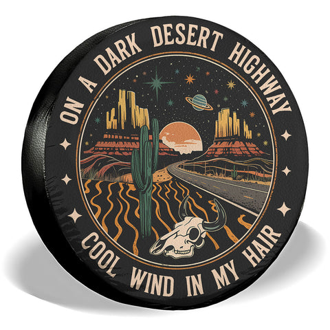 Desert Cactus Spare Tire Cover – Universal Fit
