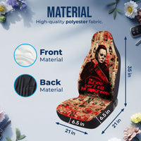 Horror Car Seat Covers – Set of 2, Universal Fit