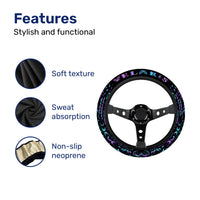 Fae Court Steering Wheel Cover – Universal 15 in