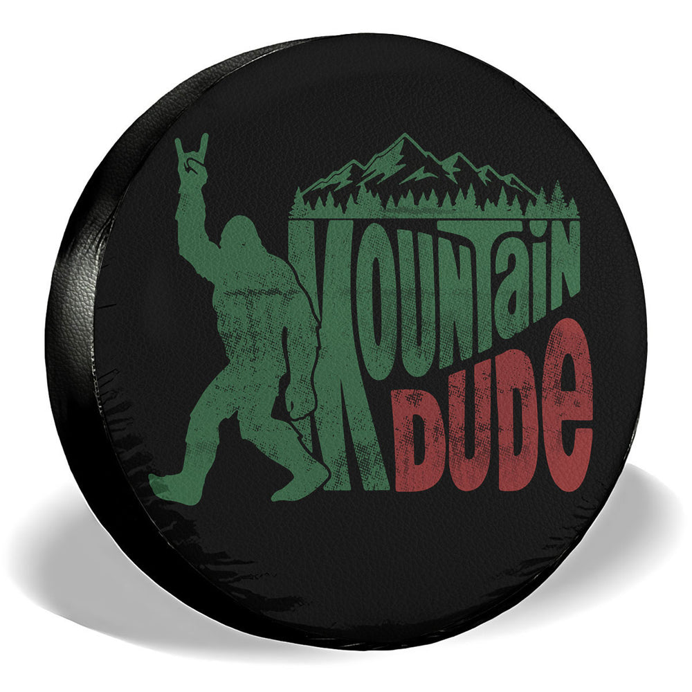 Cute Bigfoot Mountain Spare Tire Cover – Universal Fit