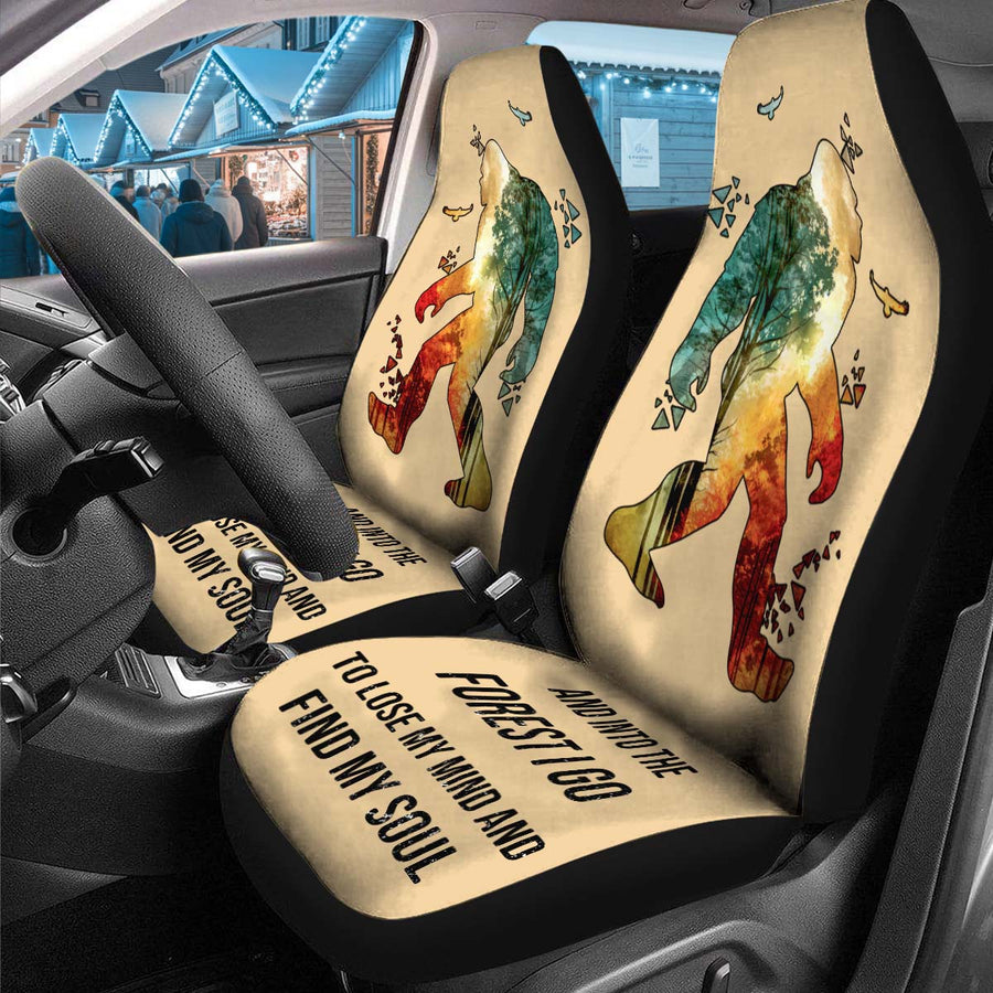 Bigfoot Car Seat Covers – Set of 2, Universal Fit