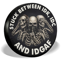 Skull Scary Spare Tire Cover – Universal Fit